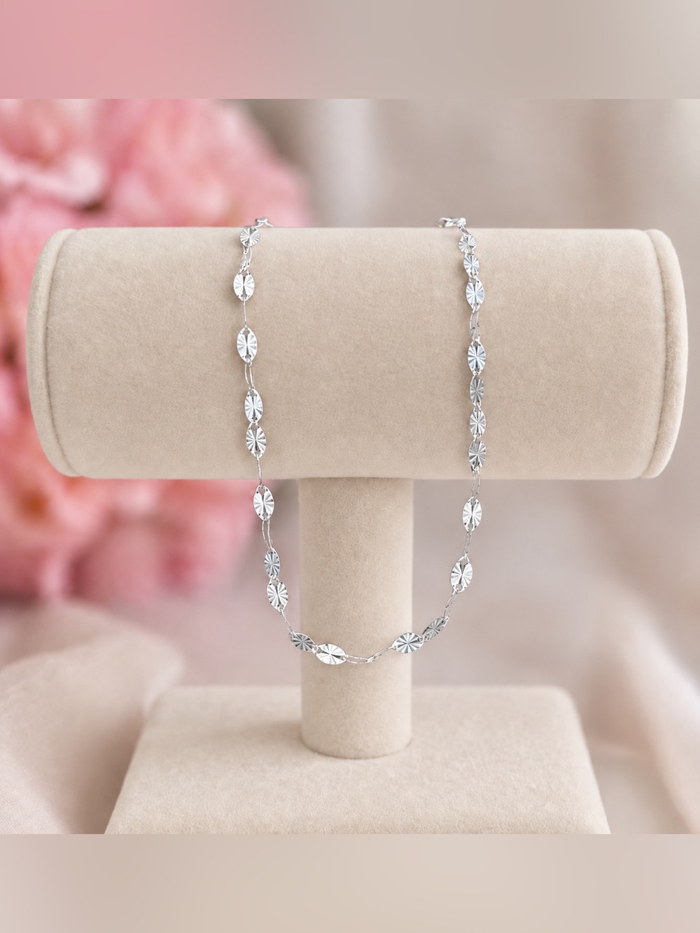 Sterling silver starburst bracelet 7 inch
